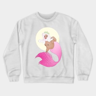 Chubby Mermaid Crewneck Sweatshirt